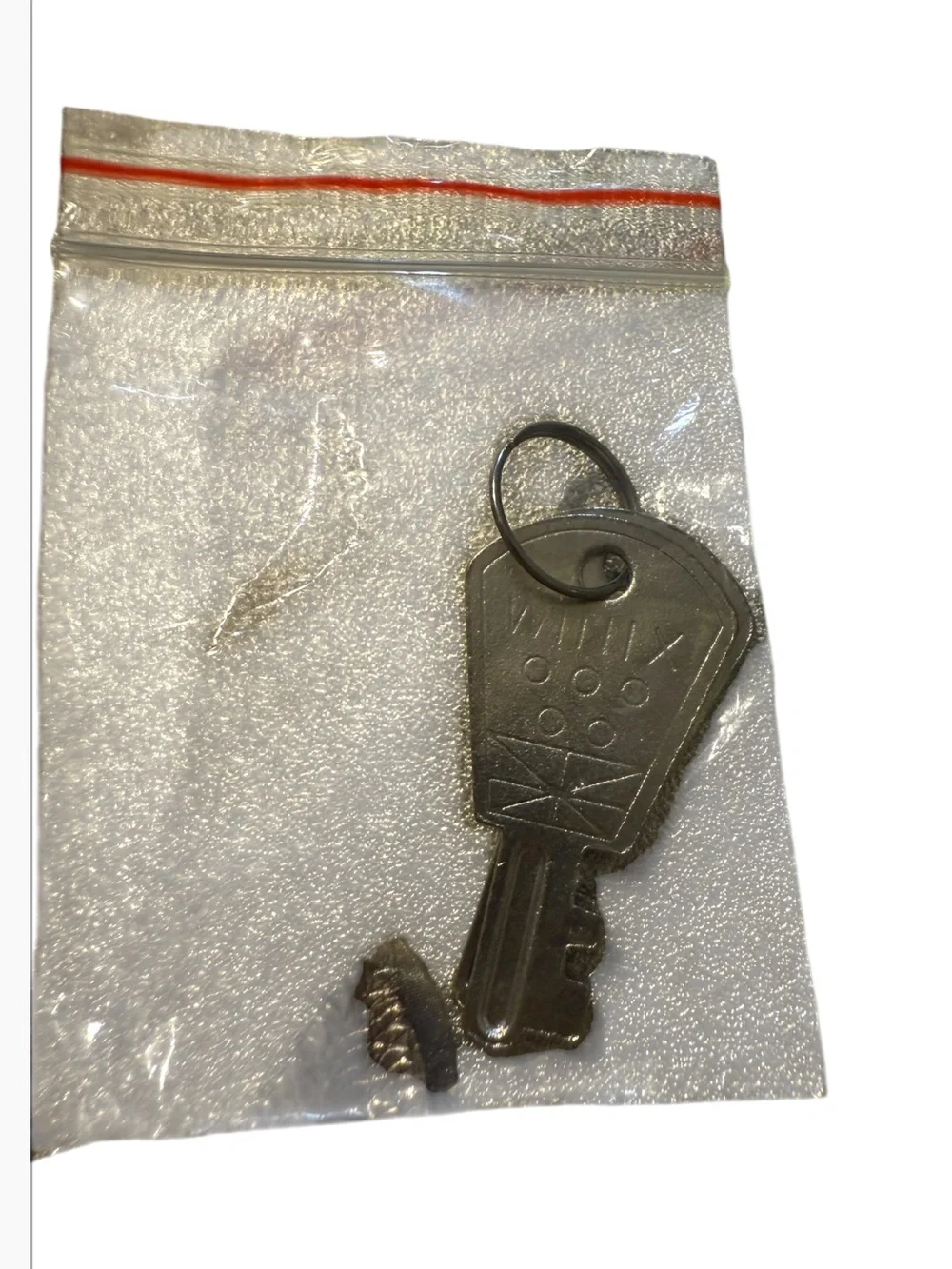 Stainless Steel Winix 2 Keys Vintage Lock Box Safe Key Flat